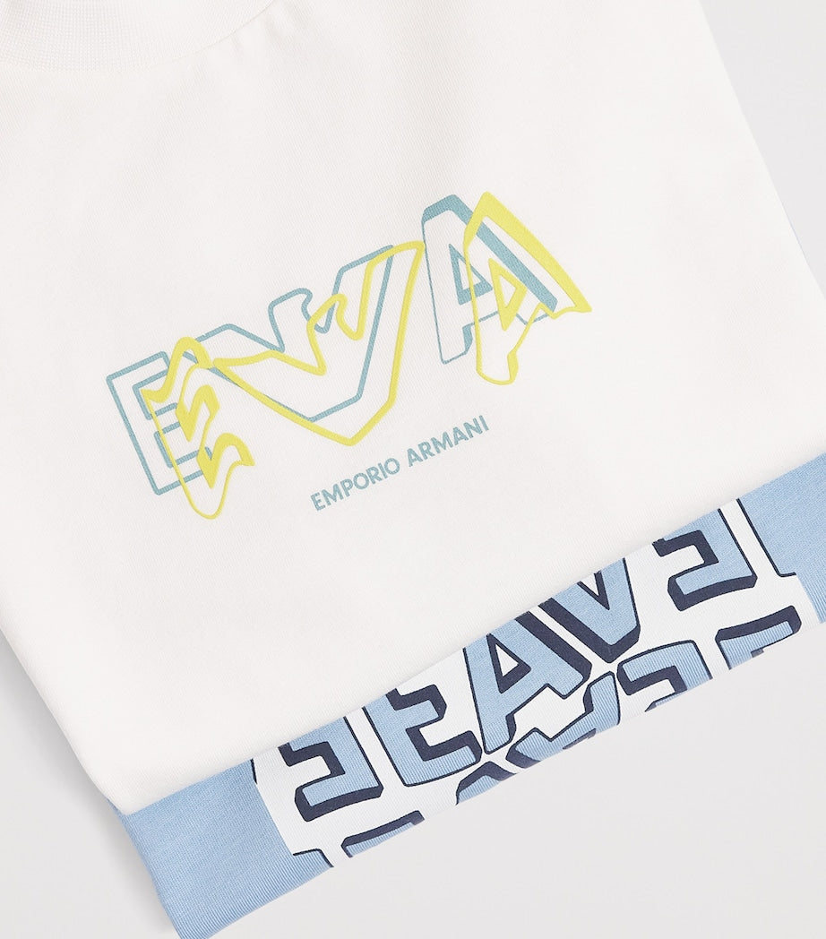 Pack of 2 Cotton Logo T-Shirts (4-16 Years)