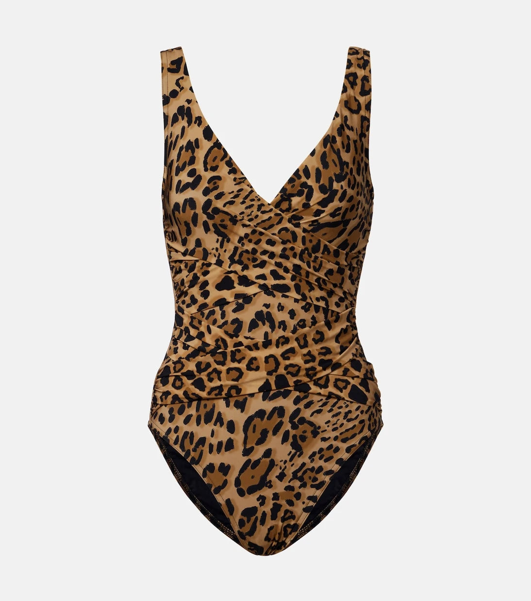 Karla Colletto - Leopar desenli drapeli mayo