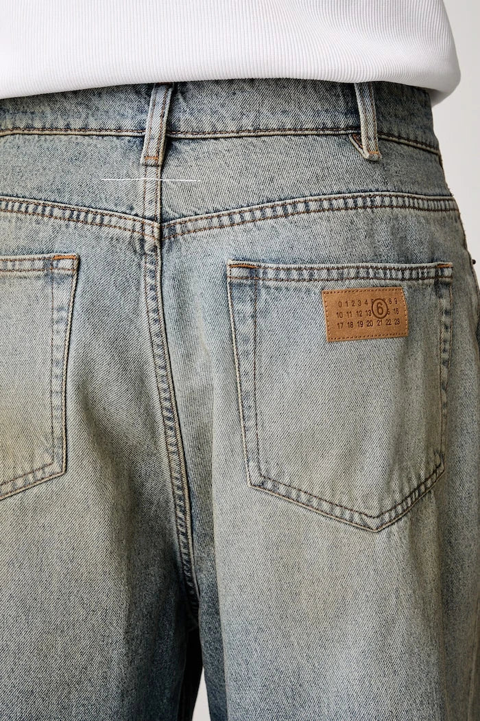 MM6 Maison Margiela regular erkek jean pantolon