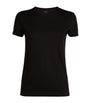 Vince Black Pima Cotton Essential T-Shirt