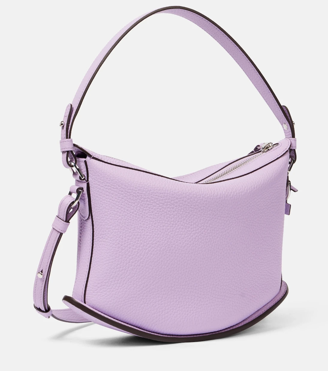 Delvaux - حقيبة كتف Pin Swing من جلد Taurillon الناعم