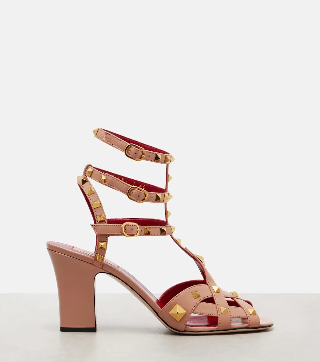 Valentino Garavani - Studdy 80 leather sandals