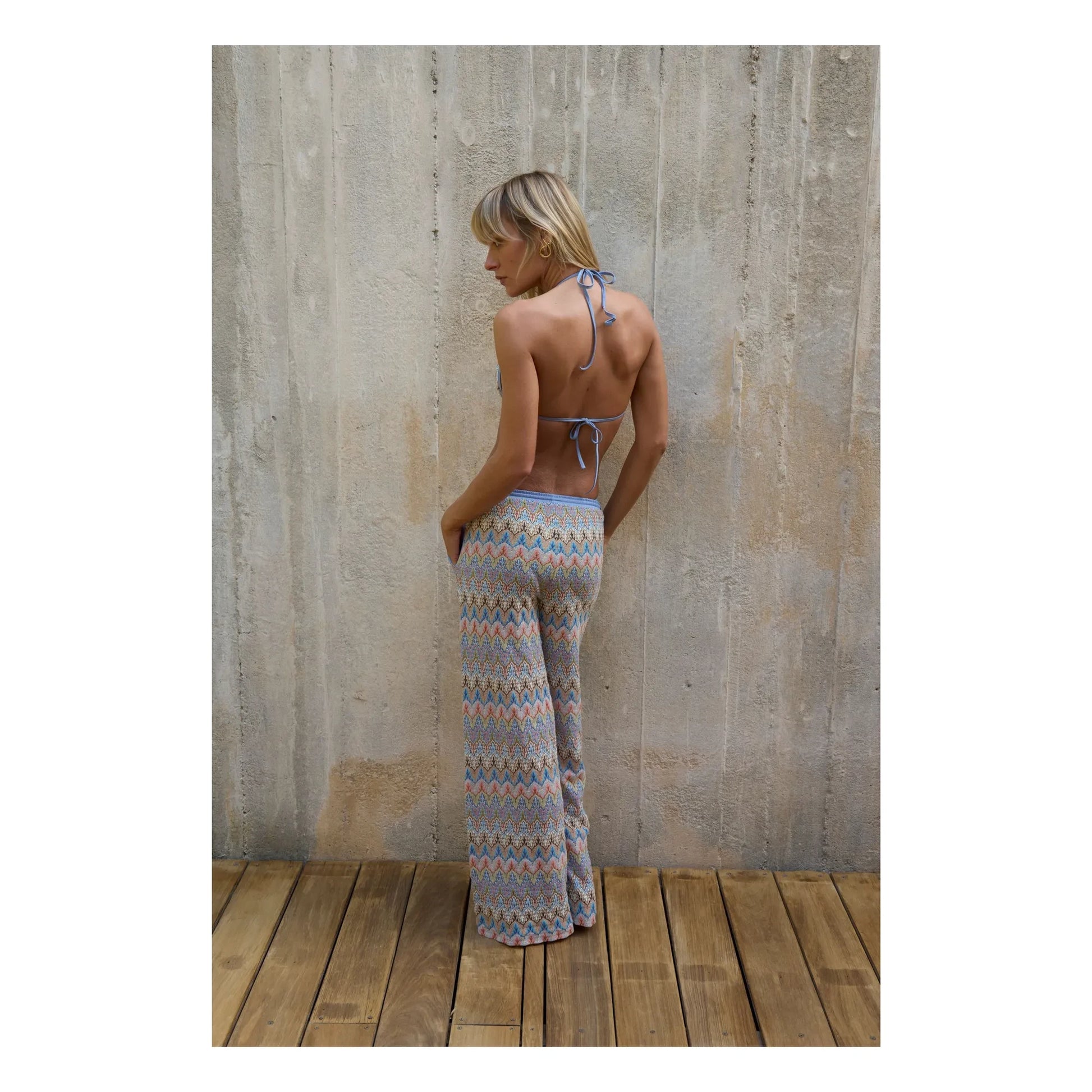 Baie Brune - Maud Knit Pants | Coral