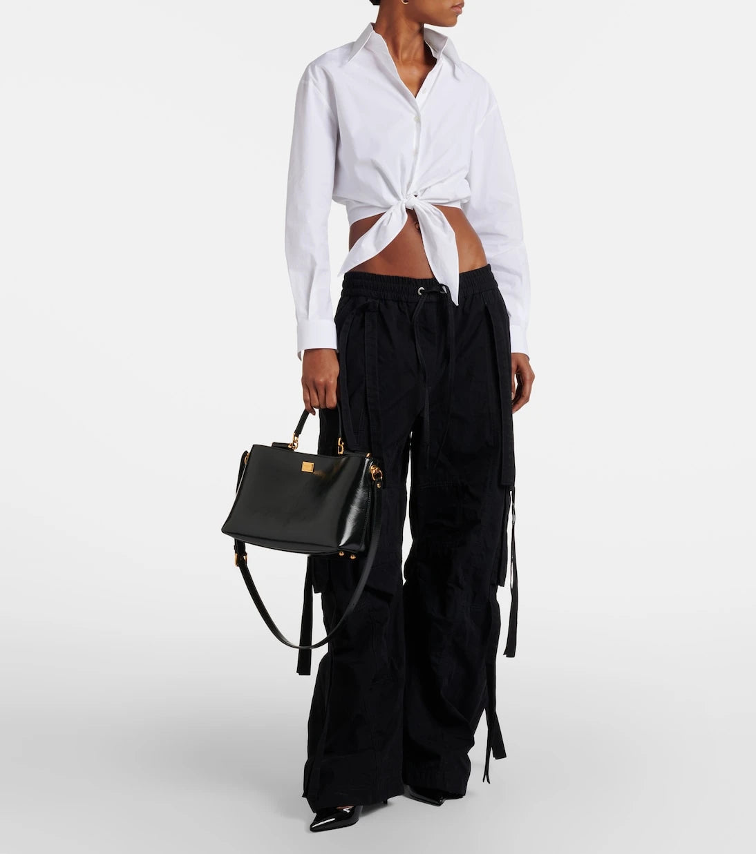 Dolce&Gabbana - Vittoria leather tote bag