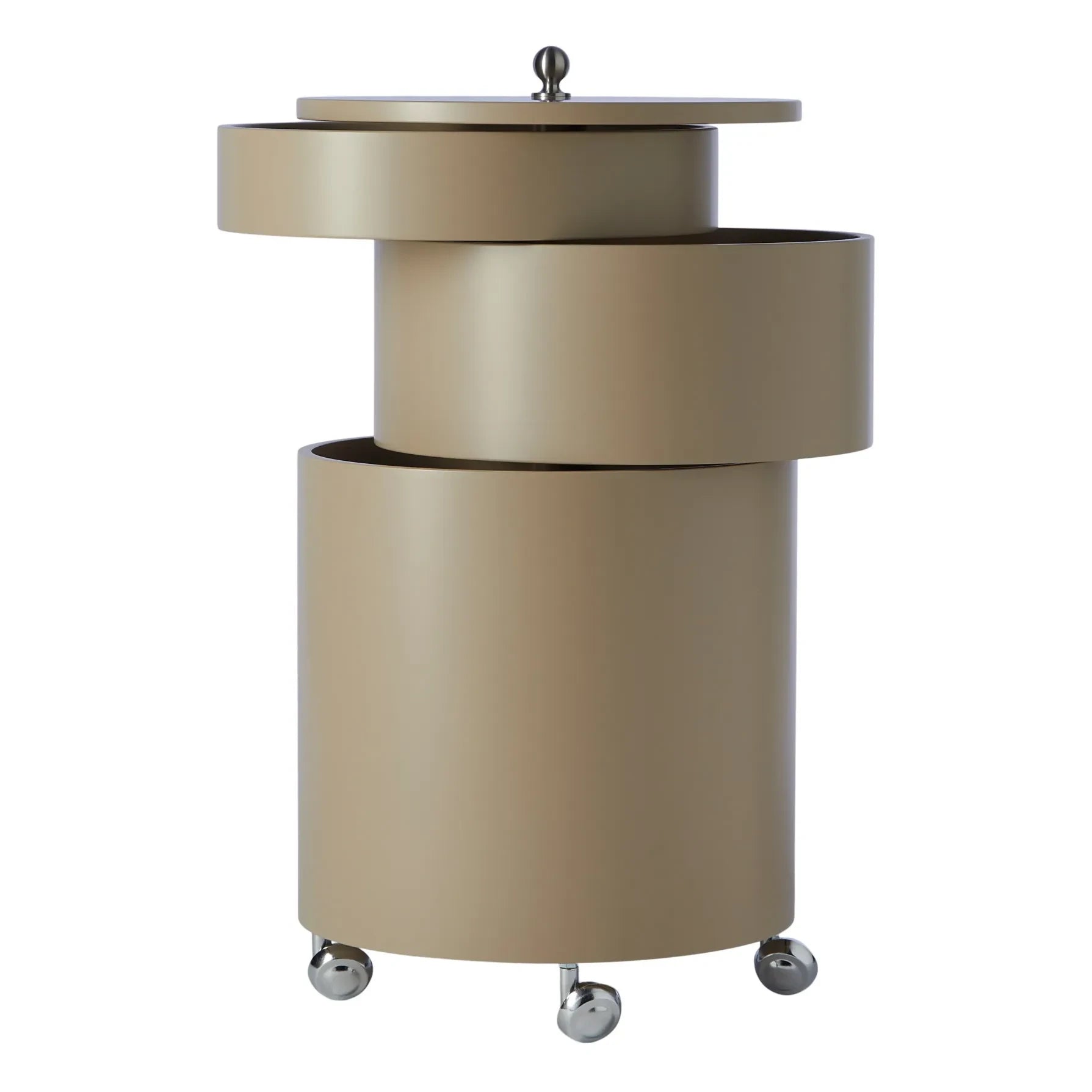 Verpan - Barboy Mobile Storage Unit | Taupe grey