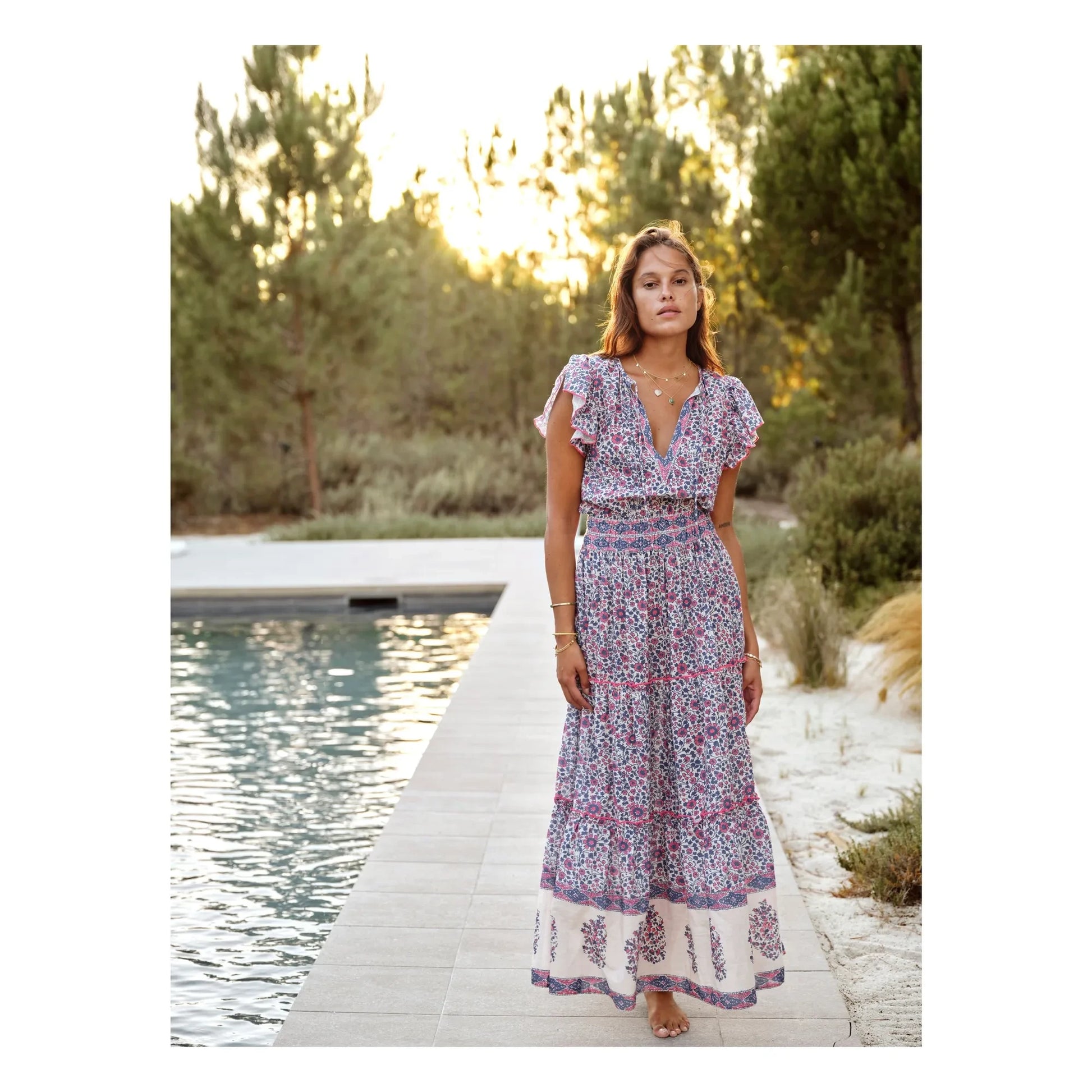 M.A.B.E. - Della dress | Blue