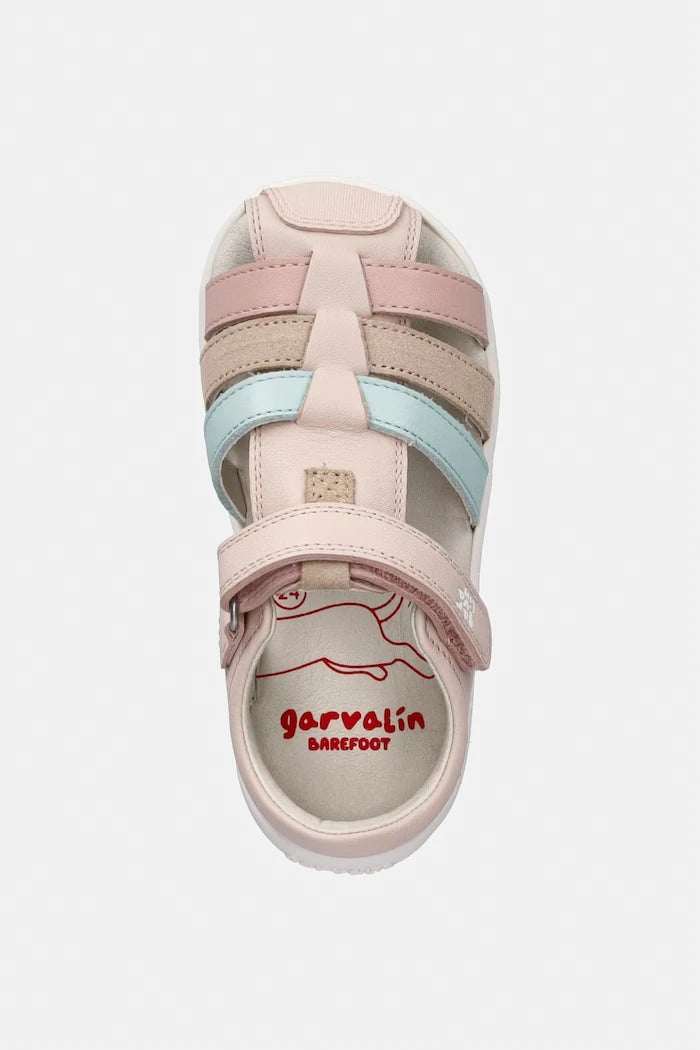Garvalin çocuklar için deri sandalet