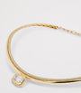 SHAY Yellow Gold and Diamond Floating Bezel Necklace
