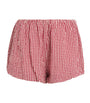 Gingham Aurelia Shorts RED GINGHAM