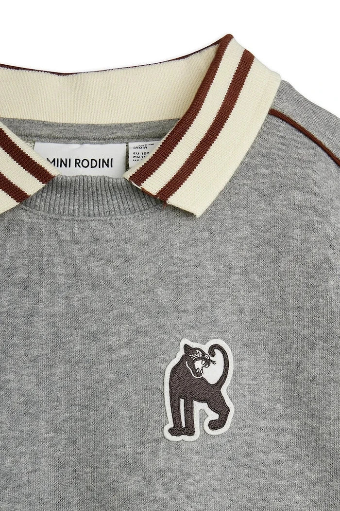 Mini Rodini суичър за деца от памук Panther