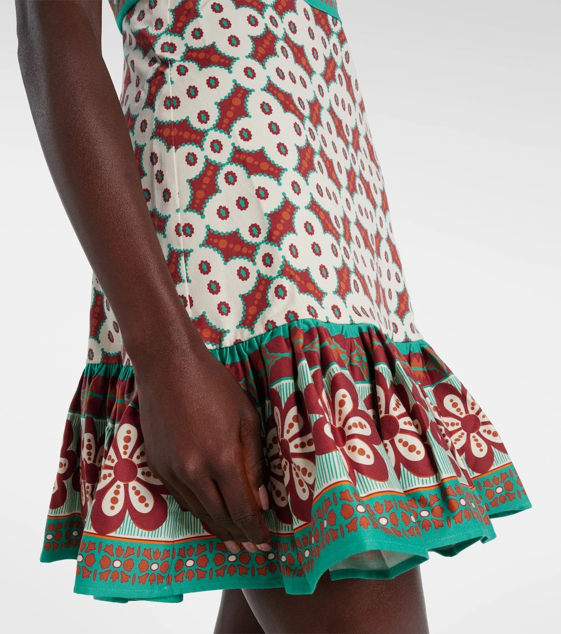 La DoubleJ - Mini Gingerbread printed minidress