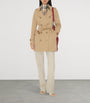 Burberry Gabardine Short Kensington Heritage Trench Coat