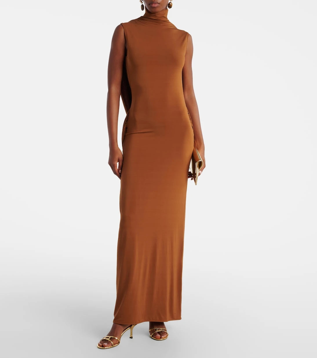 Nina Ricci - فستان ماكسي جيرسيه