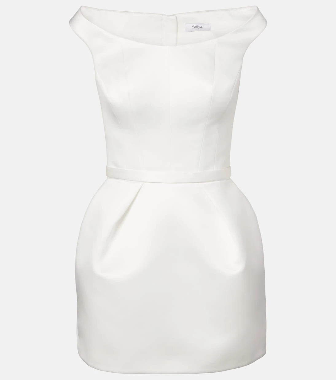 Safiyaa - Bridal Senka off-shoulder minidress