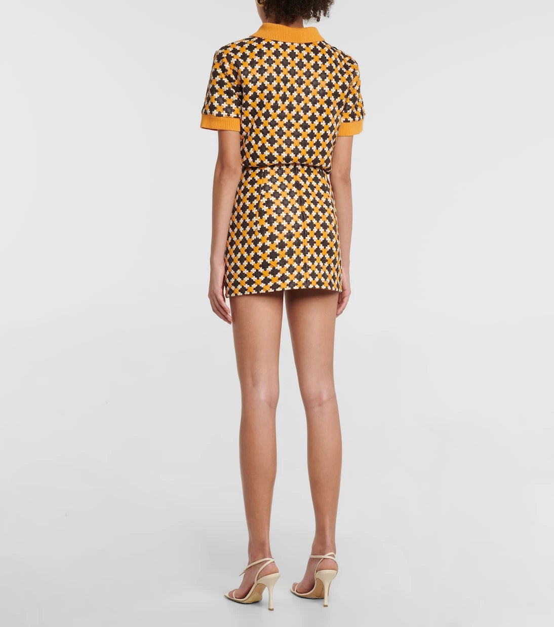 Dodo Bar Or - Leather miniskirt