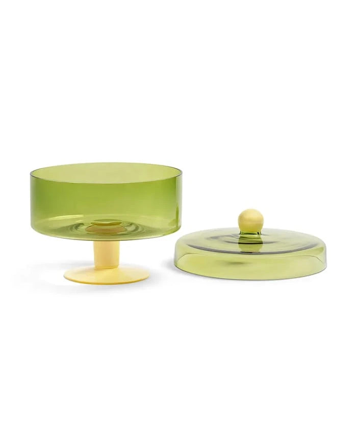 Kapaklı pasta standı &k amsterdam duo green 1,65 L