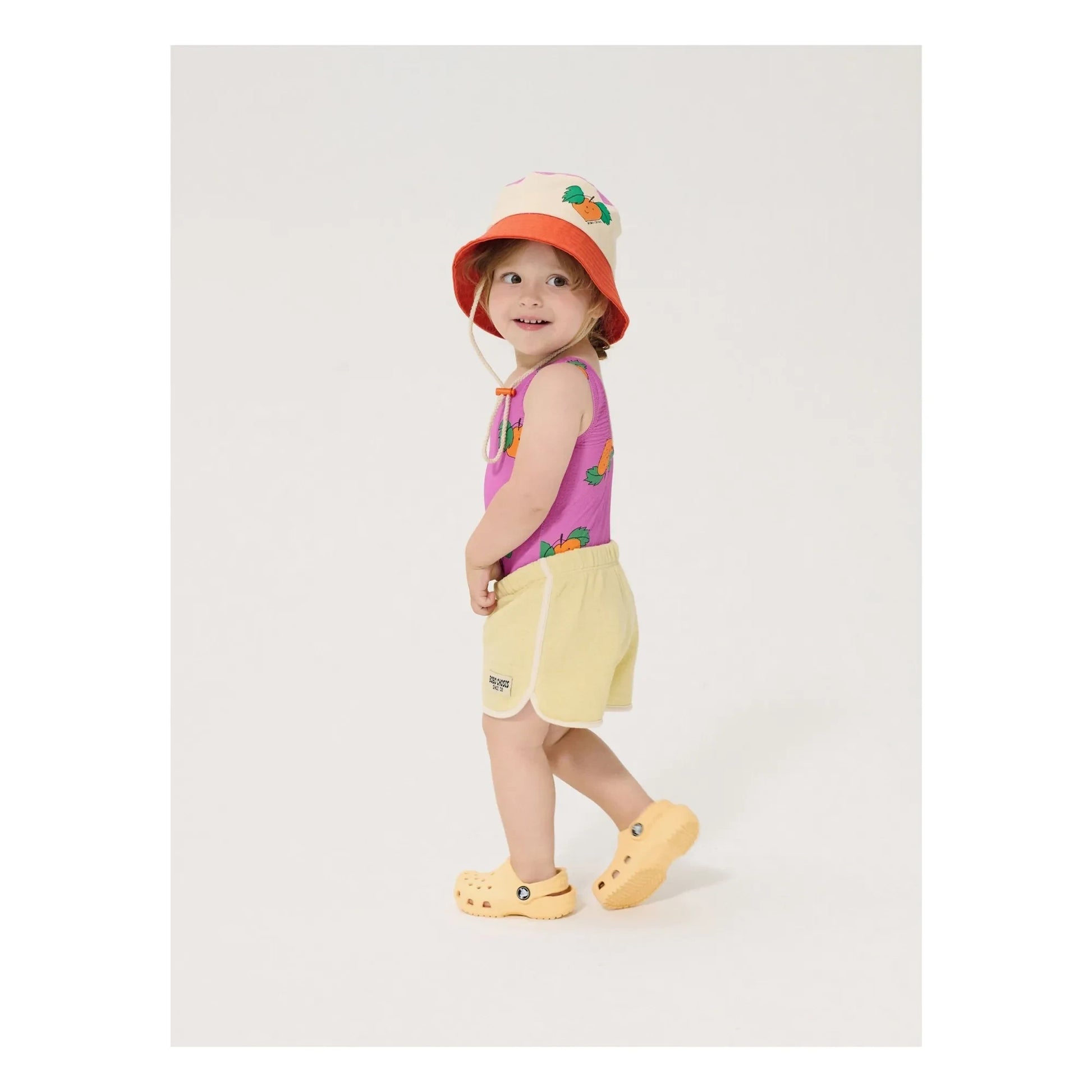 Bobo Choses - Since 09 organic cotton shorts | Yellow