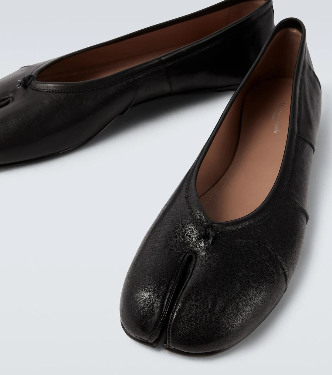 Maison Margiela - Tabi leather ballet flats