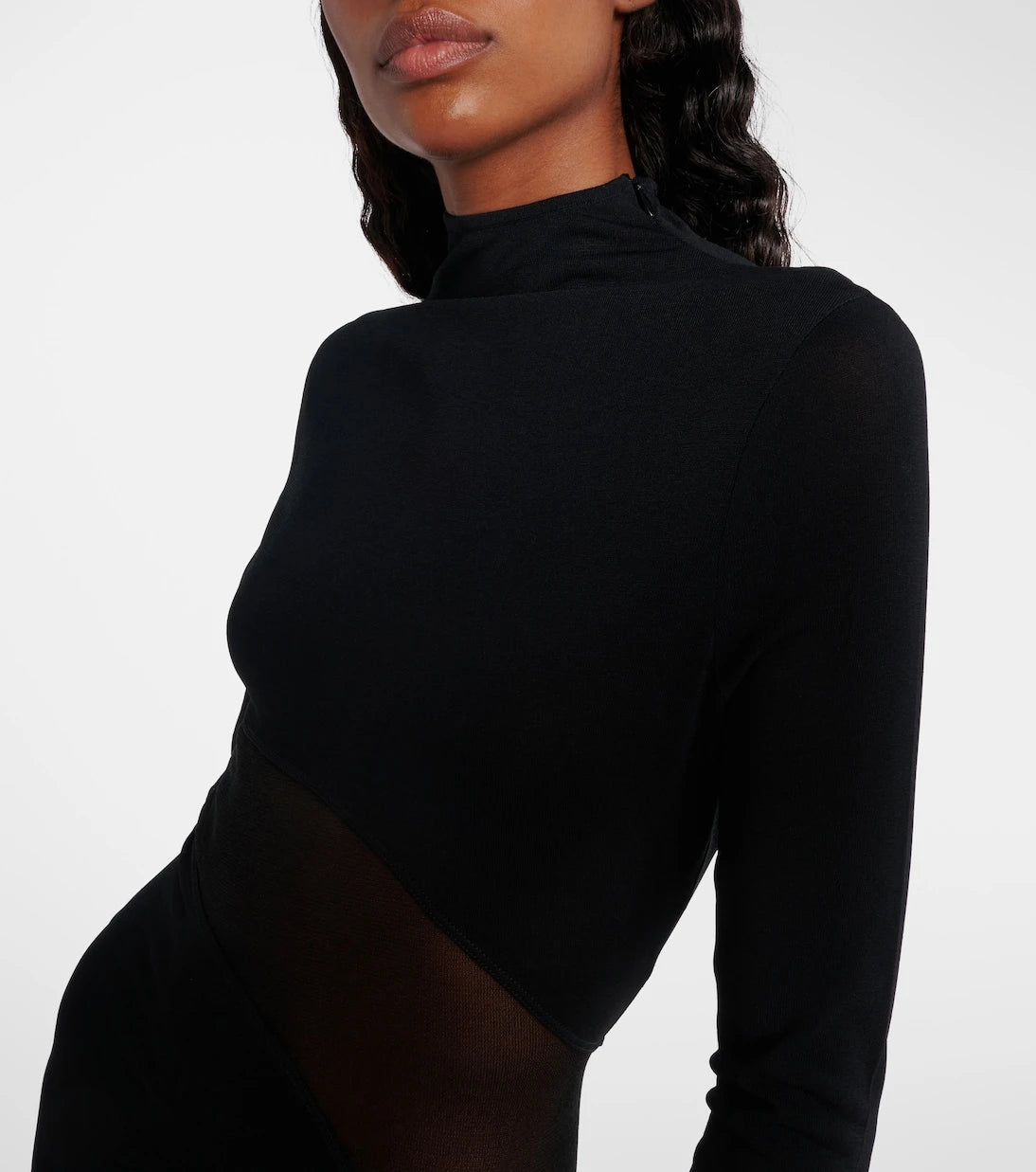 Alaïa - Knitted sheer gown