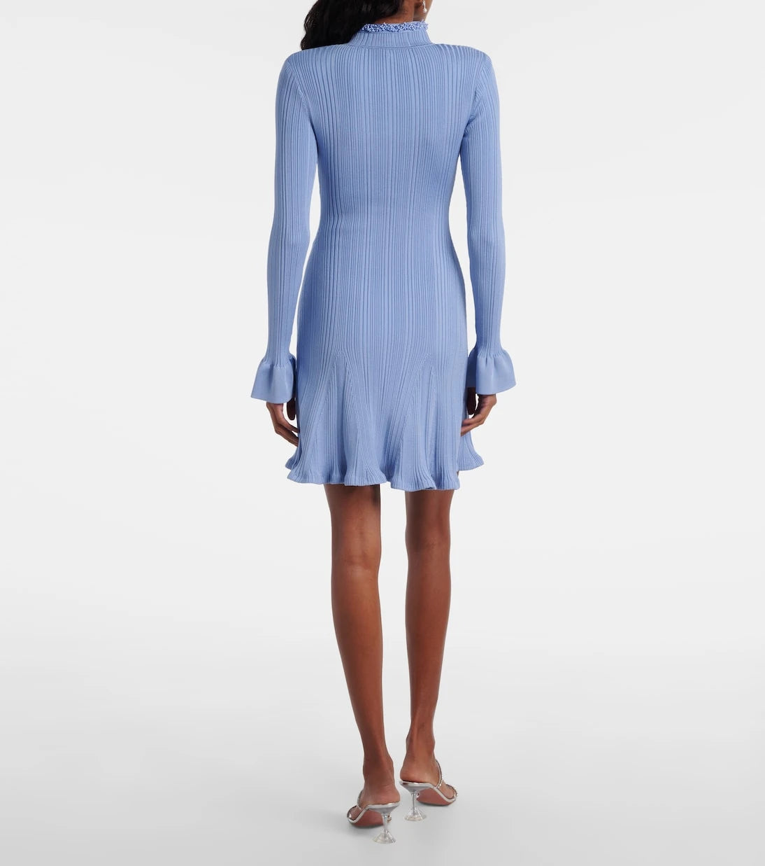 Self-Portrait - Ruffled minidress
