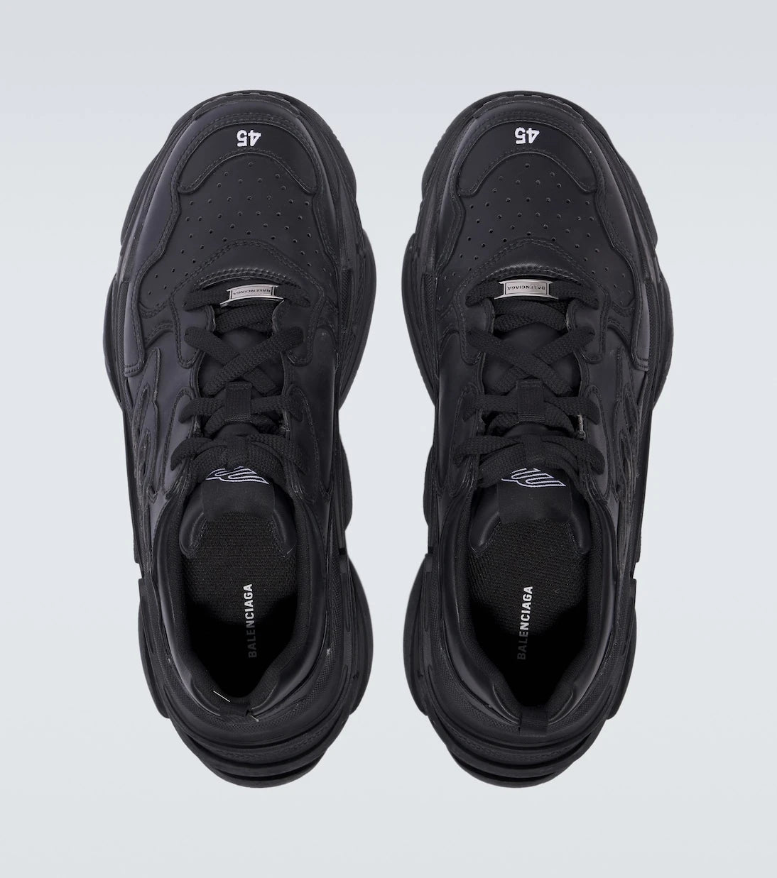 Balenciaga - Triple S Sporty leather sneakers