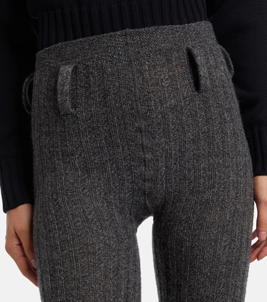 Prada - Knitted wool and cashmere shorts