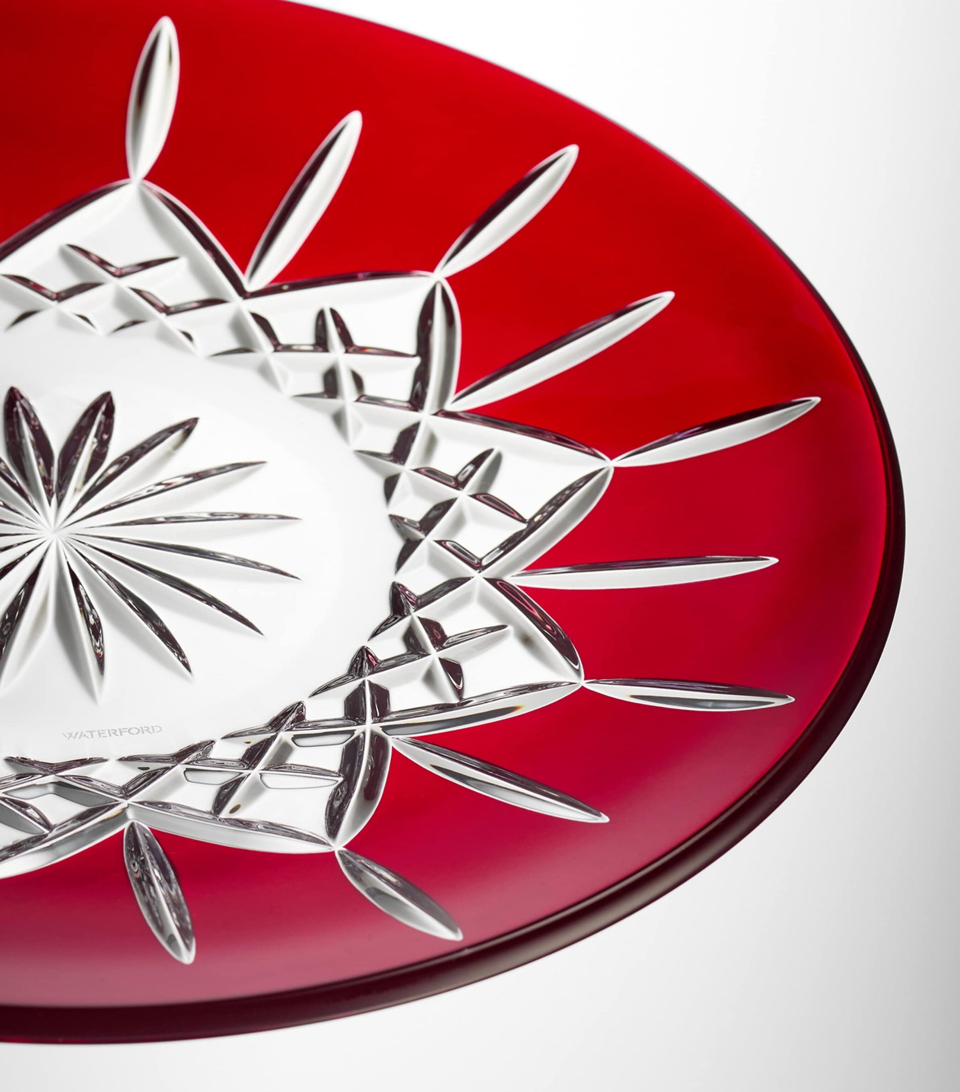 Lismore Red Decorative Plate (30cm)