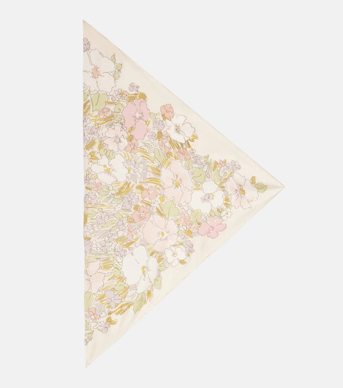 Calvin Klein Collection - Lorelai floral silk scarf
