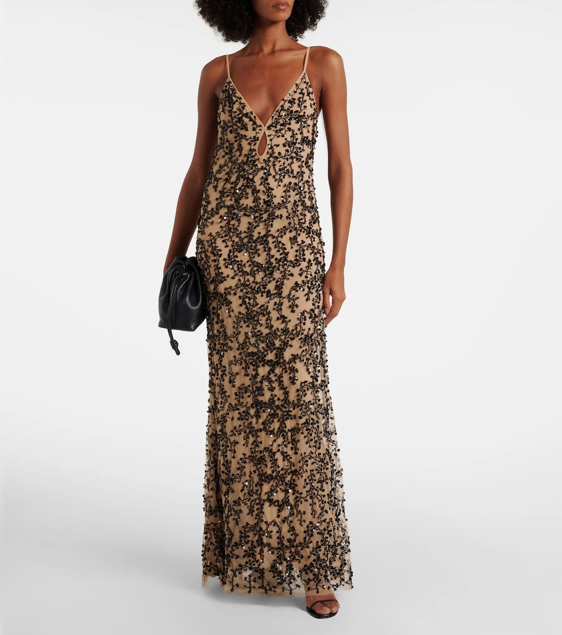 Johanna Ortiz - Reinvention embellished mesh gown
