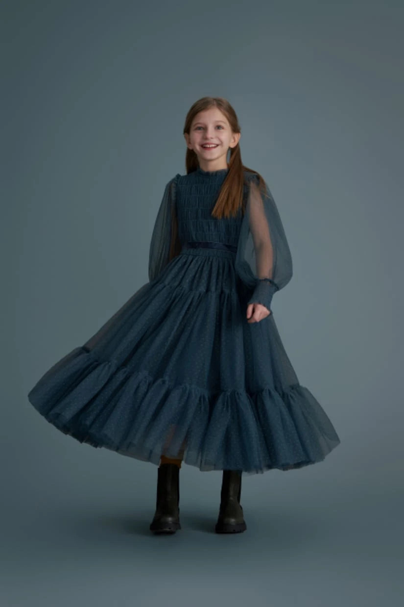 C'era Una Volta - Diana shirred tulle dress