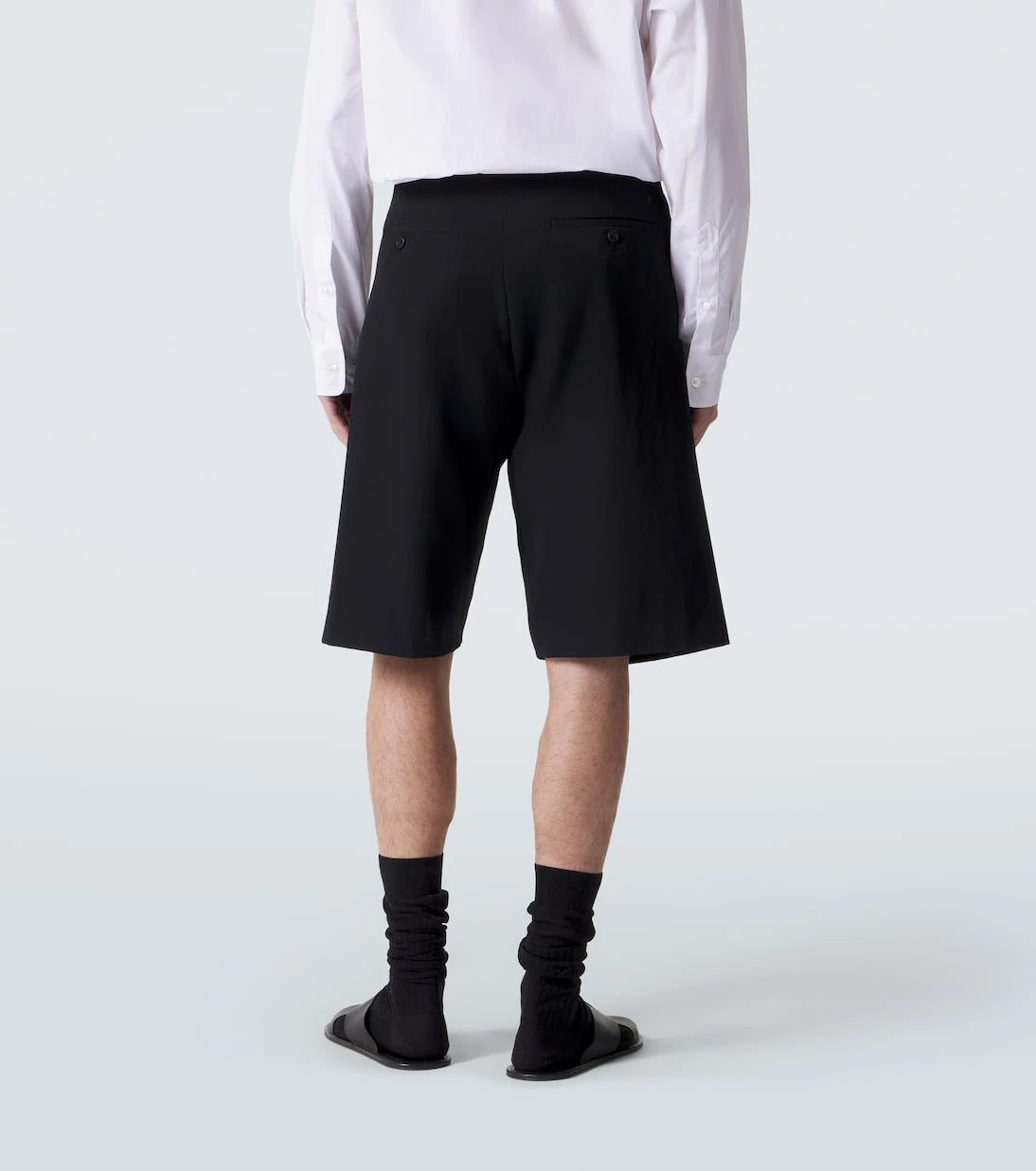 The Row - Sayed wool shorts
