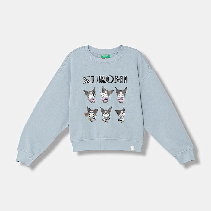 United Colors of Benetton çocuk pamuklu sweatshirt