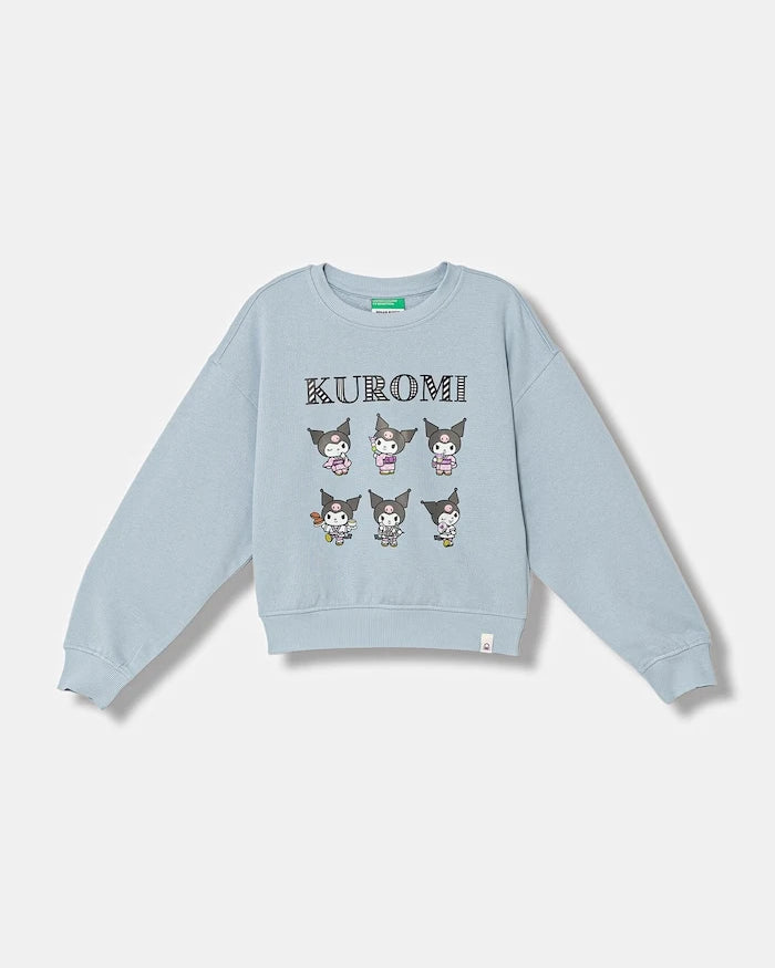 United Colors of Benetton çocuk pamuklu sweatshirt