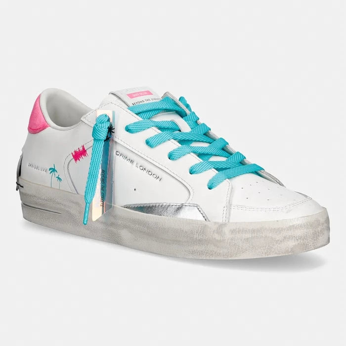 Crime London SK8 DELUXE дамски кожени маратонки