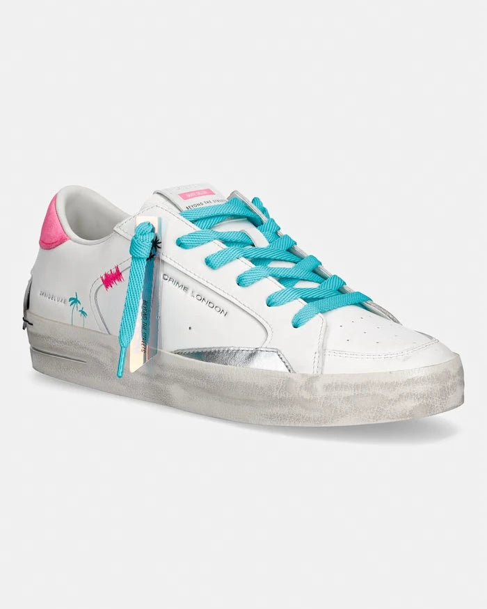 Crime London SK8 DELUXE kadın deri sneaker