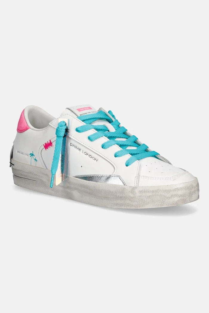 Crime London SK8 DELUXE дамски кожени маратонки