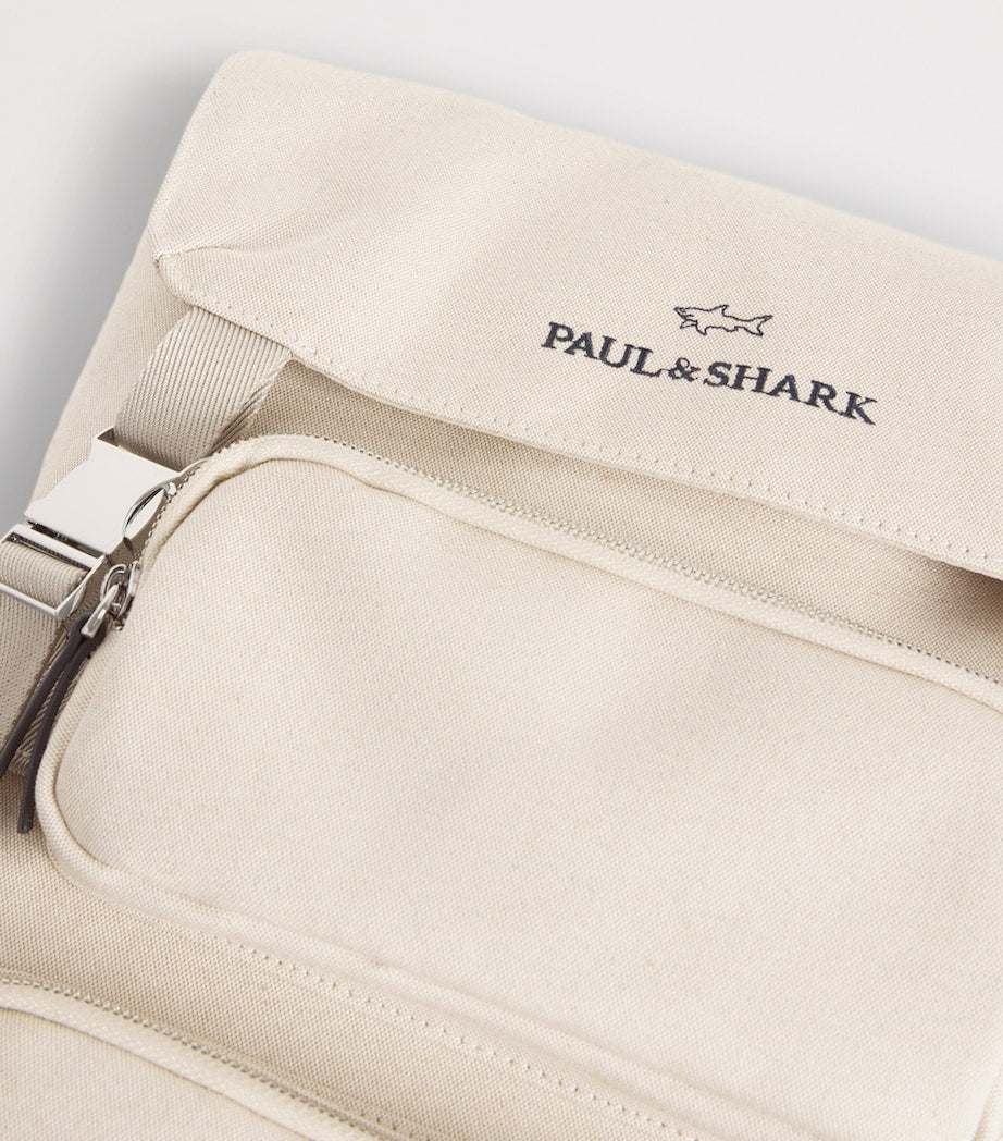 Paul & Shark Cotton-Blend Canvas Backpack