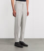 Wool-Silk-Linen Trousers