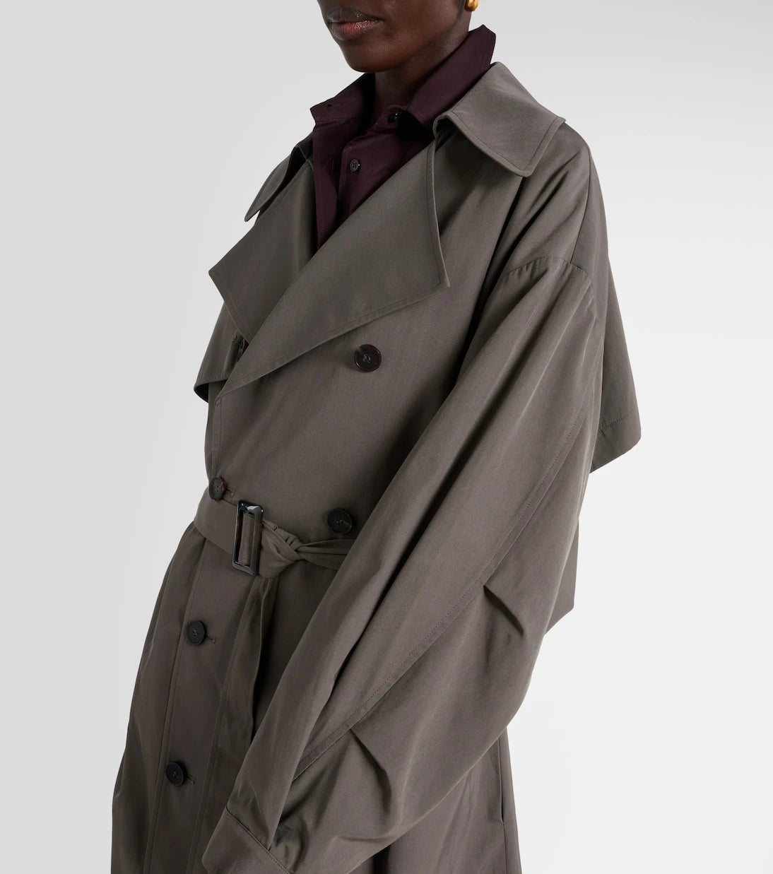 The Frankie Shop - Mavis oversized trench coat