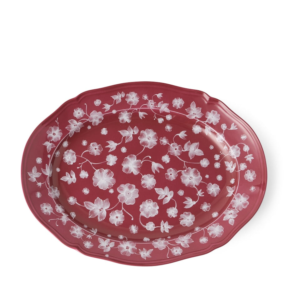 Cabana Magazine x Ginori 1735 Porcelain Floral Serving Plate (29cm)