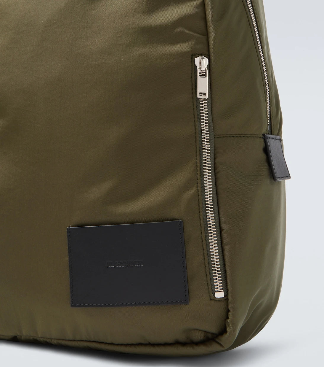 Jil Sander - Leather-trimmed backpack