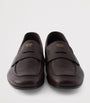 Grained Leather Loafers