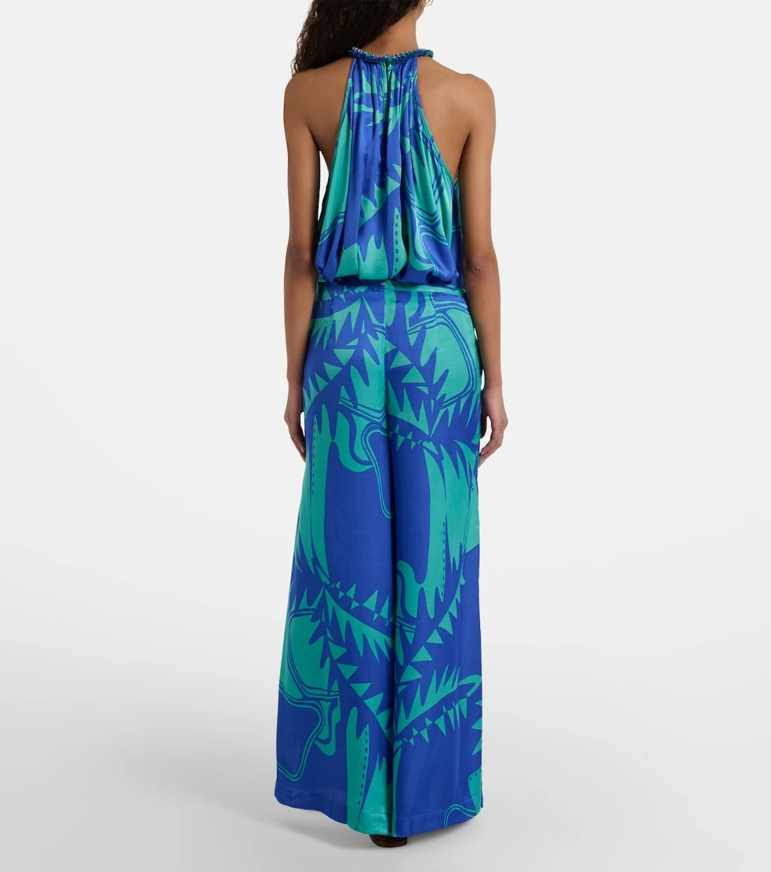 Poupette St Barth - Clea printed wide-leg pants