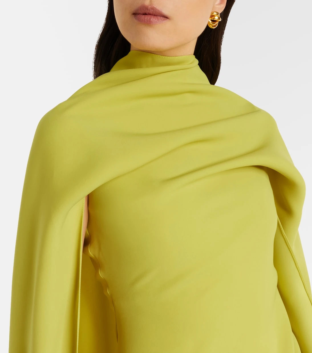 Marmar Halim - Caped draped gown