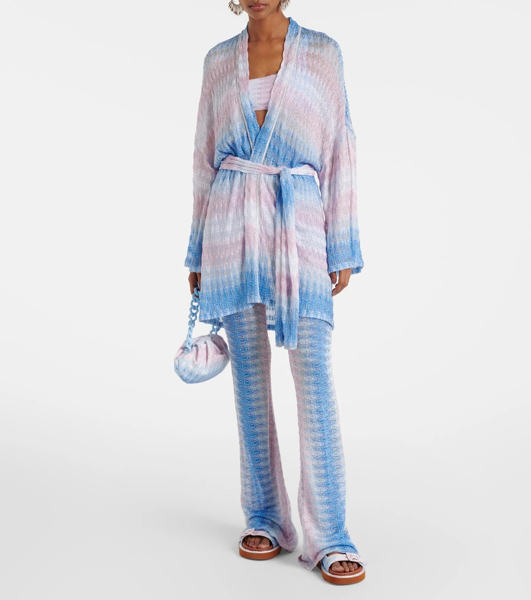 Missoni - Semi-sheer flared pants