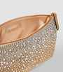 Jimmy Choo Gold Crystal-Embellished Callie Clutch Bag
