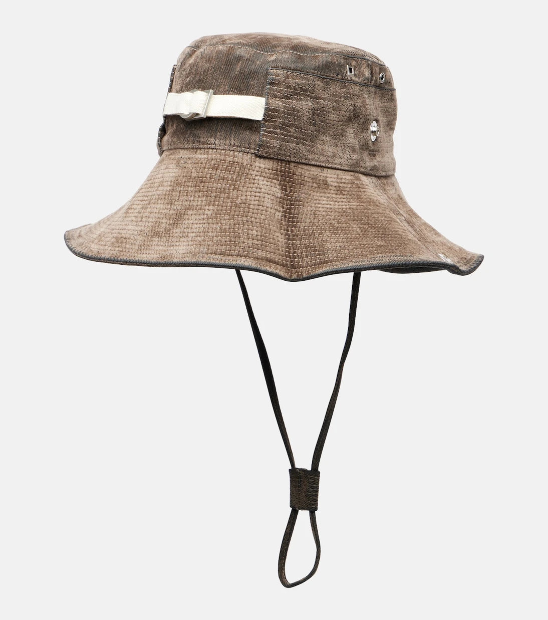 Jacquemus - Bob De-Nîmes velvet bucket hat