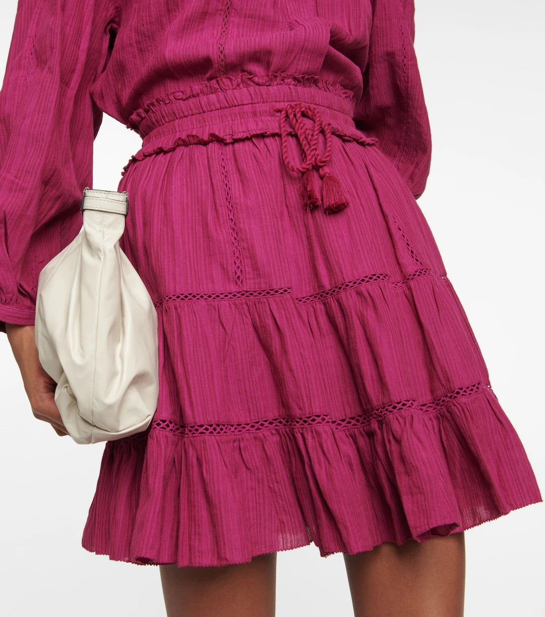 Marant Etoile - Lioline cotton-blend miniskirt