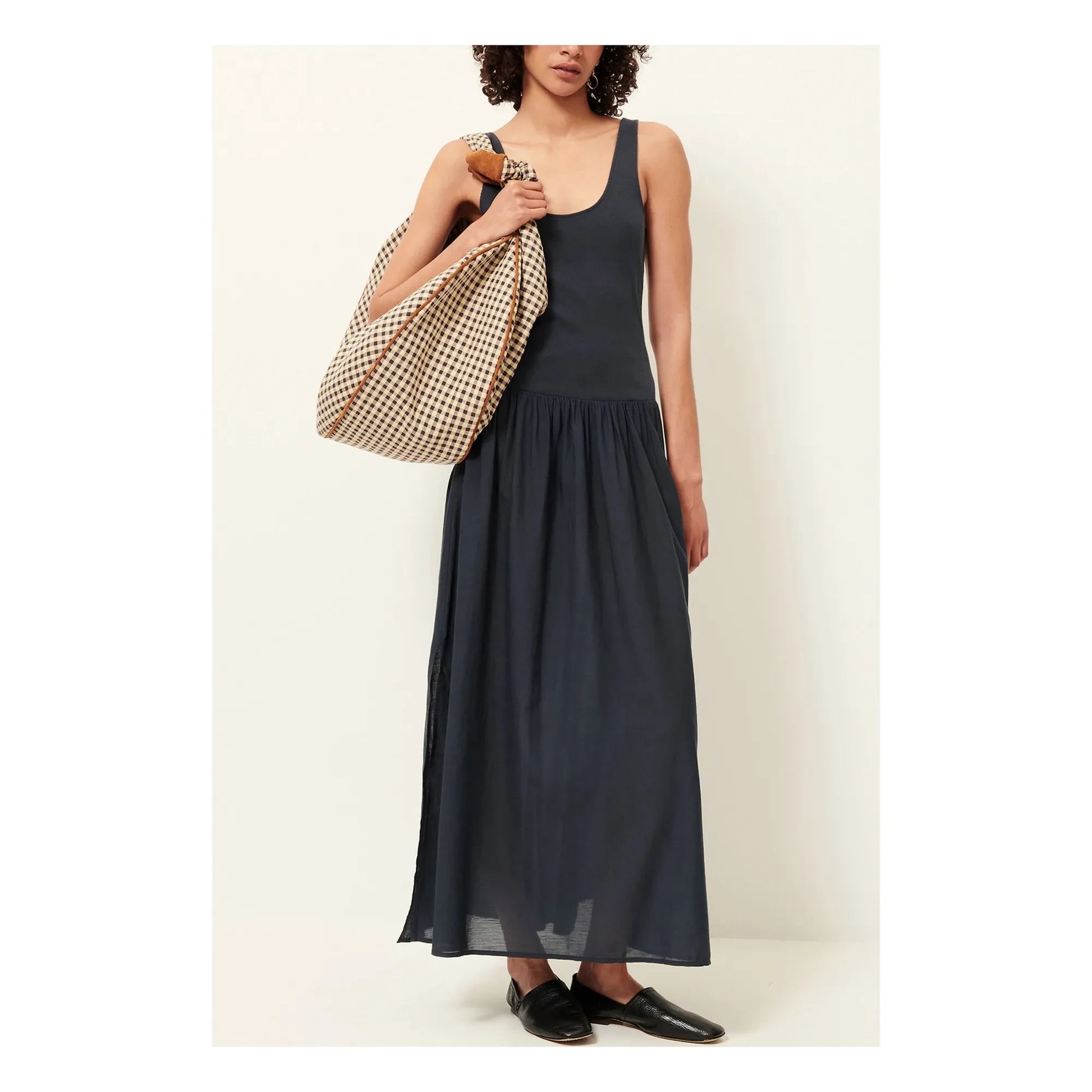 Sessùn - Solao dress | Charcoal grey
