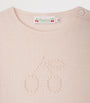 Bonpoint Cashmere Jacquard Cherry Sweater (4-8 Years)